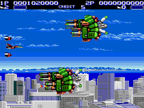 Aeroblasters on turbografx